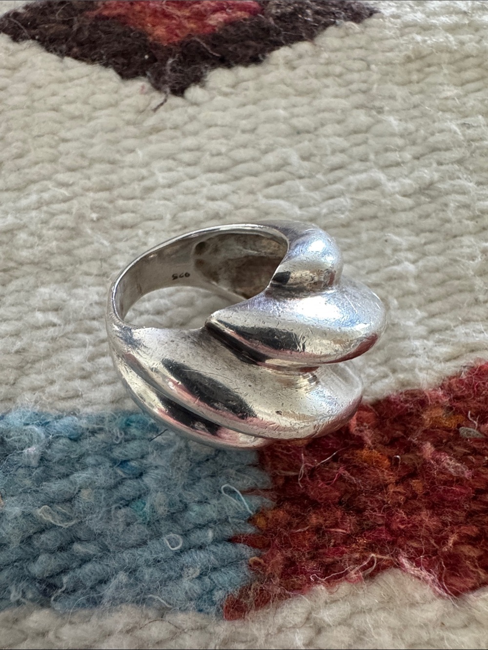Sterling Silver Statement Ring - Picture 7 of 7
